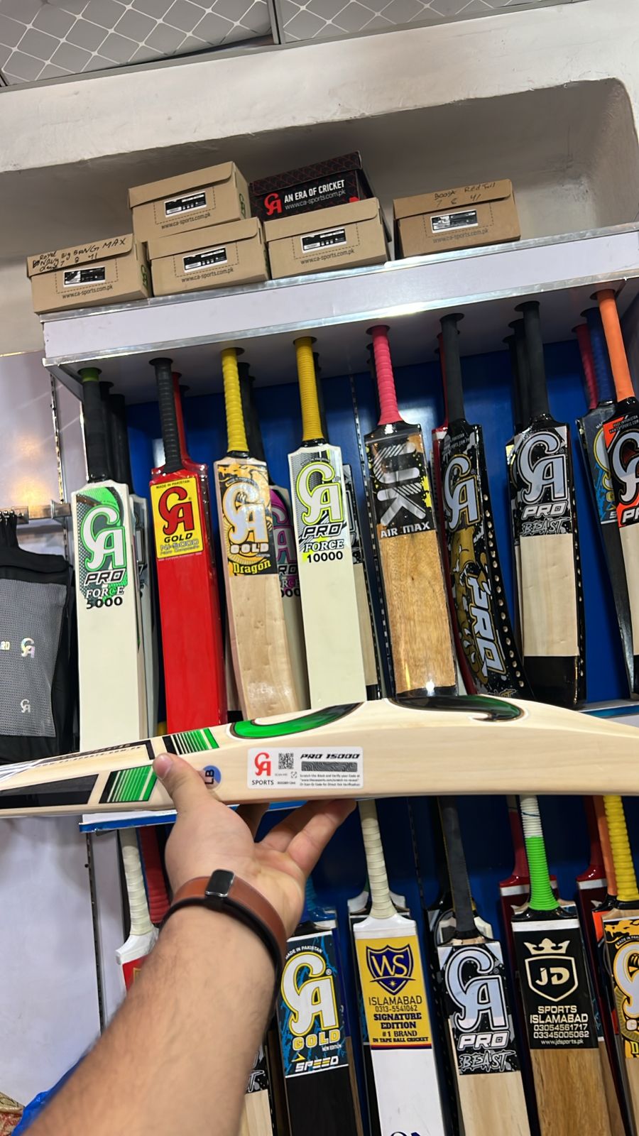 CA Pro 15000 Players Profile Cricket Bat